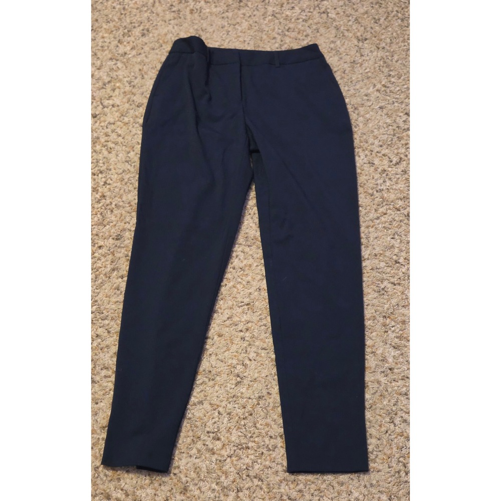 Jones New York Grace Full Length Pants Women's Size 4 Navy